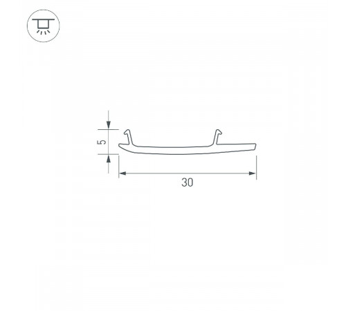 Экран Arlight STRETCH-S-30-WALL-SIDE-100m (STEP) 045388 Экран Arlight STRETCH-S-30-WALL-SIDE-100m (STEP) 045388