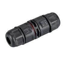 Коннектор прямой Arlight NEO-CON-I-2pin-BK (3-7mm, IP67) 024936