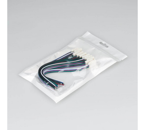 Коннектор выводной Arlight FIX-RGBW-12mm-150mm-X1 (5-pin) 023954