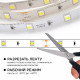 Комплект светодиодной ленты Apeyron 12В 7.2Вт/м smd 5050 30 д/м IP20 5м 6500K (блок, коннектор) 10-40
