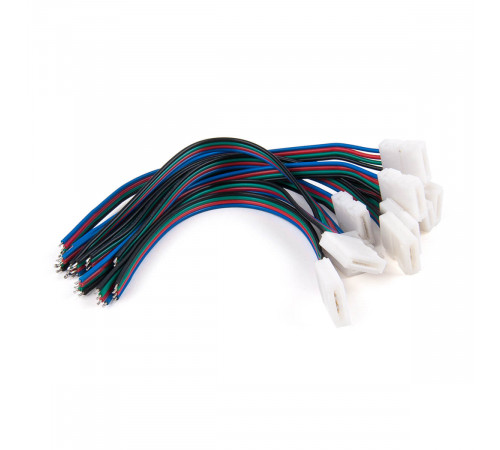 Коннектор для светодиодной ленты RGB (10 шт) Elektrostandard 4690389029042 Коннектор для светодиодной ленты RGB (10 шт) Elektrostandard 4690389029042