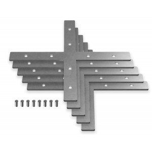 Соединитель Х-образный (5 шт.) Ambrella Light Profile System GP8057