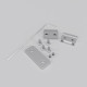 Комплект коннекторов для радиусного профиля Maytoni Led strip ALM-3535R-3MT