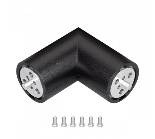 Соединитель профиля Arlight ROUND-D36-360-90 BLACK 050543 Соединитель профиля Arlight ROUND-D36-360-90 BLACK 050543