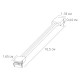 Коннектор токопроводящий Arte Lamp Strip-accessories A31-10-MIX