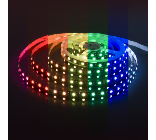 Светодиодная лента Elektrostandard 24V 14,4W 60Led 5050 IP20 RGB, Black, 5м 4690389172137 Светодиодная лента Elektrostandard 24V 14,4W 60Led 5050 IP20 RGB, Black, 5м 4690389172137