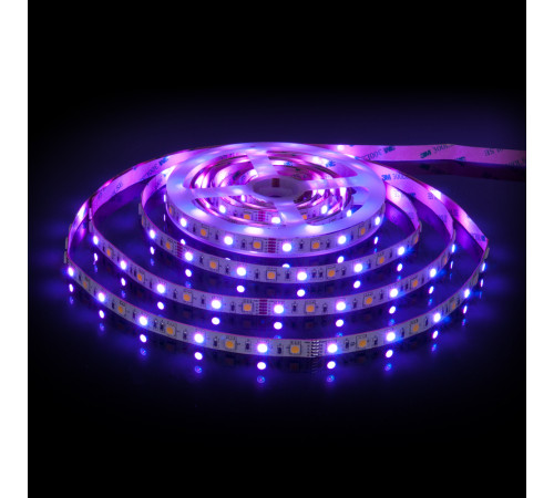 Светодиодная лента Elektrostandard 24V 14,4W 60Led 5050+5050 IP20 MIX RGB/дневной белый, 5м 4690389172267 Светодиодная лента Elektrostandard 24V 14,4W 60Led 5050+5050 IP20 MIX RGB/дневной белый, 5м 4690389172267