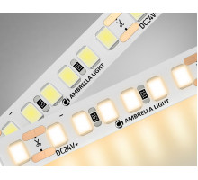 Светодиодная лента Ambrella Light LED Strip 24В 2835 14,4Вт/м 3000K 5м IP20 GS3201