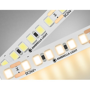Светодиодная лента Ambrella Light LED Strip 24В 2835 14,4Вт/м 3000K 5м IP20 GS3201