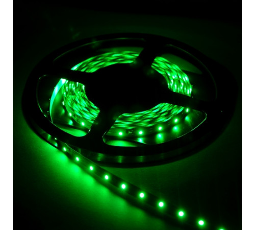 Светодиодная лента Elvan 220В 3528 4,8Вт зеленый 5м IP44 SMD3528-60G