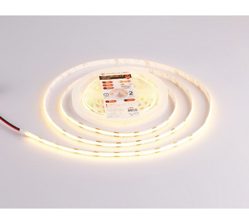 Светодиодная лента Ambrella Light LED Strip 12В COB 10Вт/м 3000K 5м IP20 GS2601 Светодиодная лента Ambrella Light LED Strip 12В COB 10Вт/м 3000K 5м IP20 GS2601