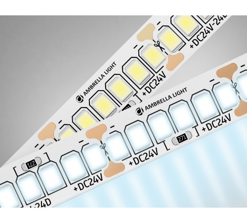 Светодиодная лента Ambrella Light LED Strip 24В 2835 22Вт/м 6500K 5м IP20 GS3503 Светодиодная лента Ambrella Light LED Strip 24В 2835 22Вт/м 6500K 5м IP20 GS3503