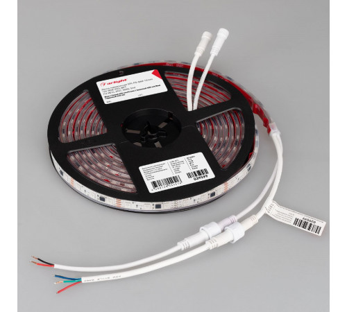 Светодиодная герметичная лента Arlight SPI-PS-B60-12mm 12V RGB-PX3-BPT (12 W/m, IP67, 5060, 5m) 039599 Светодиодная герметичная лента Arlight SPI-PS-B60-12mm 12V RGB-PX3-BPT (12 W/m, IP67, 5060, 5m) 039599