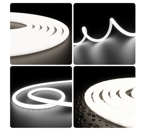 Светодиодная лента для бани и сауны Apeyron 5м 24В СТ 14,4Вт/м smd2835 120д/м IP68 900Лм/м 4000К 00-324