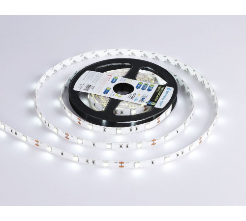 Светодиодная лента Ambrella Light LED Strip 12В 5050 7,2Вт/м 6500K 5м IP20 GS1803 Светодиодная лента Ambrella Light LED Strip 12В 5050 7,2Вт/м 6500K 5м IP20 GS1803