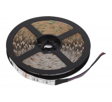 Светодиодная лента Эра 12В 5050 14,4Вт/м RGB 5м IP20 LS5050-14,4-60-12-RGB-IP20-2year-5m KU-5050AD-60D-RGB Б0044122