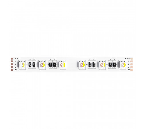 Светодиодная лента Arte Lamp Tape 24В 14,4Вт/м 4000К 5м IP20 A2406012-01-RGB4K