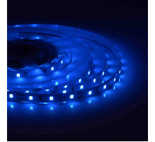 Светодиодная лента Apeyron 12В СТ 4,8Вт/м smd3528, 60д/м IP20 5м синяя 00-01