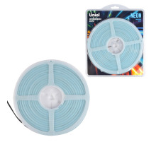 Светодиодная лента Uniel ULS-N01-2835-120LED/m-6mm-IP67-DC12V-9W/m-5M-LIGHTBLUE блистер