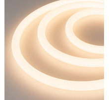 Светодиодная лента герметичная Arlight MOONLIGHT-SIDE-A336-D25mm 24V Warm2700 360deg 14.4 W/m, IP65, 2835, 5m, wire x1 038749
