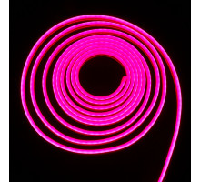 Светодиодная лента Uniel ULS-N11-2835-120LED/m-8mm-IP67-DC24V-10W/m-15M-PURPLE катушка в герметичной упаковке