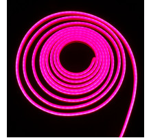 Светодиодная лента Uniel ULS-N11-2835-120LED/m-8mm-IP67-DC24V-10W/m-15M-PURPLE катушка в герметичной упаковке