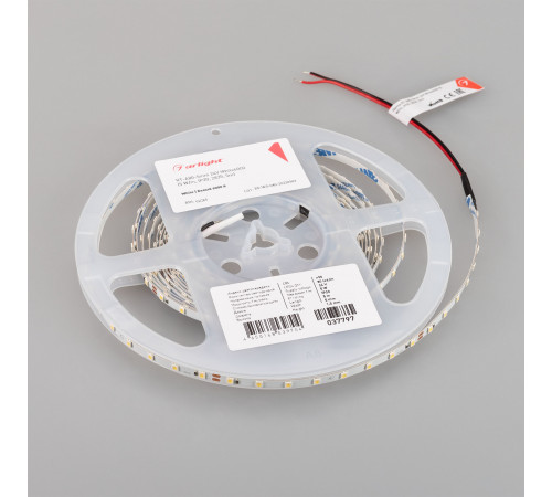 Светодиодная лента Arlight RT-A80-5mm 24V White6000 (5 W/m, IP20, 2835, 5m) 037797