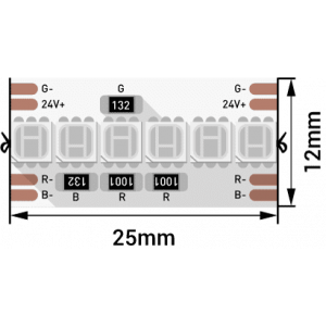 Светодиодная лента DesignLed DSG8A240-24-RGB-33 005762