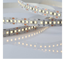Светодиодная лента Uniel ULS-M16-2835-180LED/m-10mm-IP20-DC12V-17W/m-5M-3000K PROFI катушка в герметичной упаковке