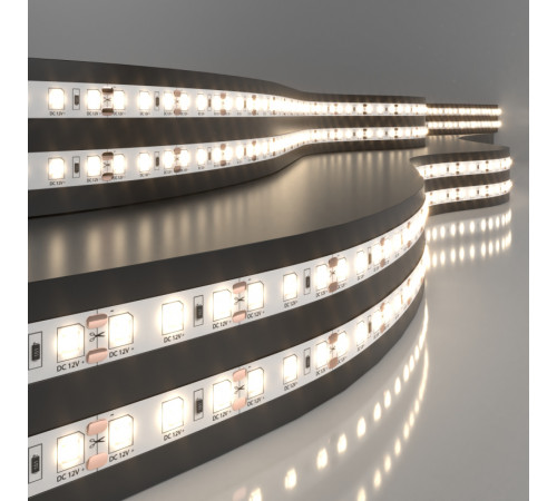 Светодиодная лента Elektrostandard 12V 9,6W 120Led 2835 IP20 теплый белый, 5м 4690389154829 Светодиодная лента Elektrostandard 12V 9,6W 120Led 2835 IP20 теплый белый, 5м 4690389154829