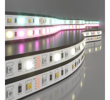 Светодиодная лента Elektrostandard 24V 14,4W 60Led 5050+5050 IP20 MIX RGB/дневной белый, 5м 4690389172267