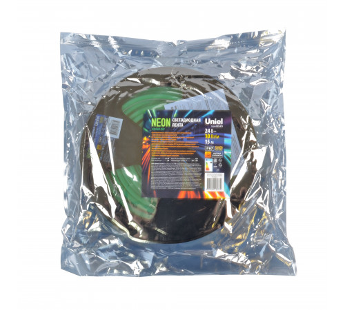 Светодиодная лента Uniel ULS-N11-2835-120LED/m-8mm-IP67-DC24V-10W/m-15M-GREEN UL-00009100 Светодиодная лента Uniel ULS-N11-2835-120LED/m-8mm-IP67-DC24V-10W/m-15M-GREEN UL-00009100