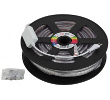 Светодиодная лента Эра 220В 5050 7,2Вт/м RGB 20м IP67 LS5050-7,2-30-220-RGB-IP67-20m Б0043096