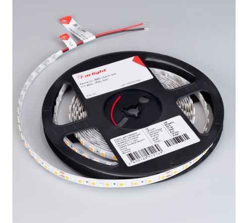 Светодиодная лента Arlight UL-B80-10mm 24V White6000 (11 W/m, IP20, 5m) 041373 Светодиодная лента Arlight UL-B80-10mm 24V White6000 (11 W/m, IP20, 5m) 041373