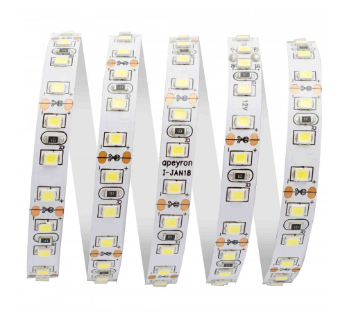 Светодиодная лента Apeyron 12В СТ 9,6Вт/м smd3528, 120д/м IP20 600Лм/м 2м 6500К 216BL Светодиодная лента Apeyron 12В СТ 9,6Вт/м smd3528, 120д/м IP20 600Лм/м 2м 6500К 216BL