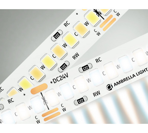 Светодиодная лента Ambrella Light LED Strip 24В 2835 18Вт/м 3000-6500K 5м IP20 GS4151 Светодиодная лента Ambrella Light LED Strip 24В 2835 18Вт/м 3000-6500K 5м IP20 GS4151