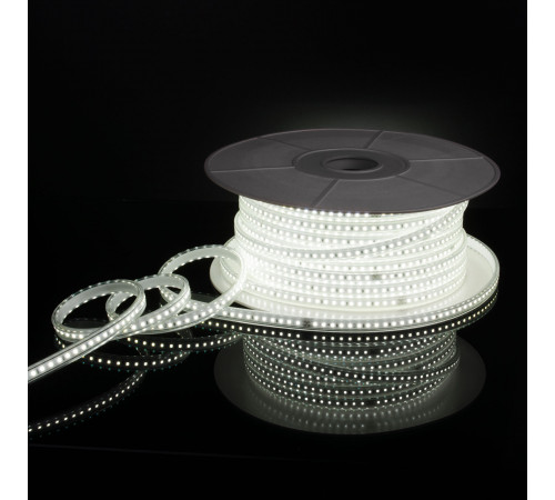 Светодиодная лента Elektrostandard 220V 14,4W 120Led 2835 IP65 6500 холодный белый, 50 м 4690389170973 a053640