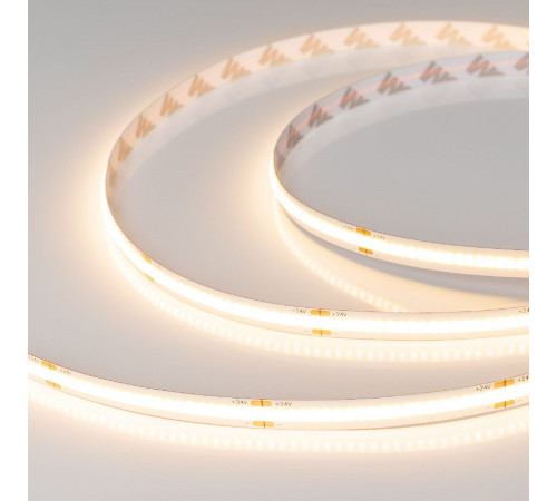 Светодиодная лента Arlight COB-X378-8mm 24V Warm3000 (11 W/m, IP20, 5m) 031883(3) Светодиодная лента Arlight COB-X378-8mm 24V Warm3000 (11 W/m, IP20, 5m) 031883(3)