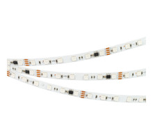 Светодиодная лента Arlight SPI-B60-10mm 24V RGB-PX6-RAM (15 W/m, IP20, 5060, 5m) 033447