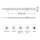Светодиодная влагозащищенная лента Gauss 4,8W/m 60LED/m 2835SMD зеленый 5M 356000605