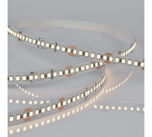 Светодиодная лента Uniel ULS-2835-180LED/m-10mm-IP20-DC24V-17W/m-5M-3000K катушка в герметичной упаковке Светодиодная лента Uniel ULS-2835-180LED/m-10mm-IP20-DC24V-17W/m-5M-3000K катушка в герметичной упаковке