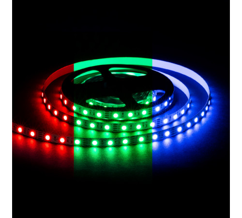Светодиодная лента Apeyron 12В 5050 14,4Вт/м RGB 5м IP20 LSE-271