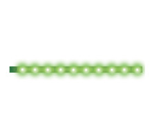 Светодиодная лента Uniel ULS-N21-2835-120LED/m-8mm-IP67-220V-8W/m-50M-GREEN бобина