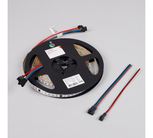 Светодиодная лента Arlight SPI-A120-10mm 24V RGB-PX6-BPT (23 W/m, IP20, 2835, 5m) 046871 Светодиодная лента Arlight SPI-A120-10mm 24V RGB-PX6-BPT (23 W/m, IP20, 2835, 5m) 046871