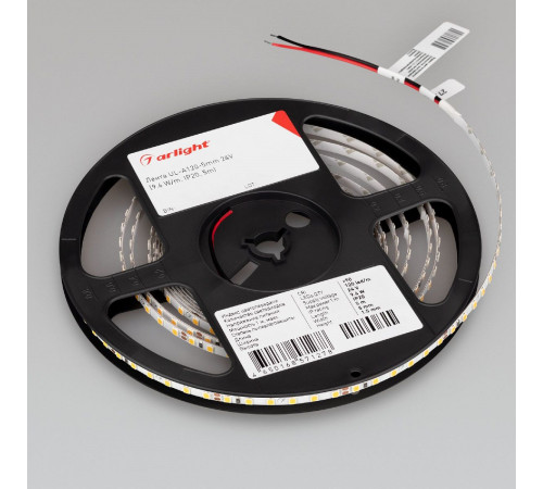 Светодиодная лента Arlight UL-A120-5mm 24V Day4000 (9.6 W/m, IP20, 5m) 044060 Светодиодная лента Arlight UL-A120-5mm 24V Day4000 (9.6 W/m, IP20, 5m) 044060