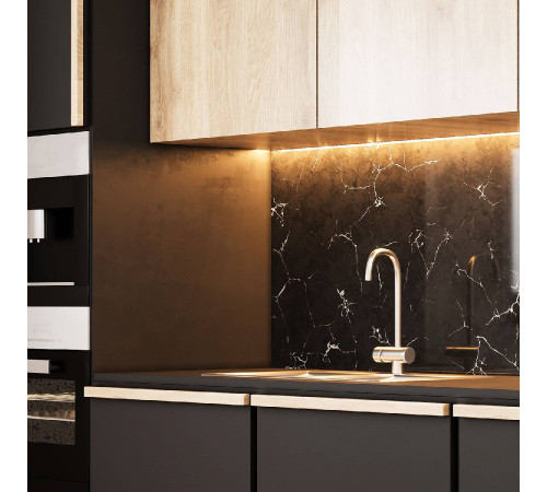 Светодиодная лента Gauss 24В 2835 6,5Вт/м 3000K 5м IP65 311000165