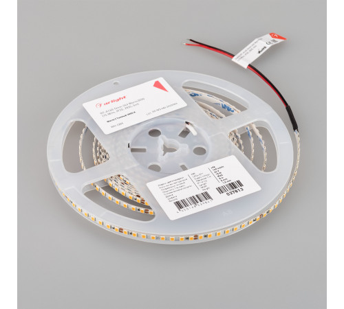 Светодиодная лента Arlight RT-A160-5mm 24V Warm3000 (15 W/m, IP20, 2835, 5m) 037813
