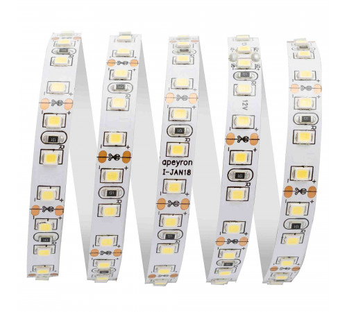 Светодиодная лента Apeyron 12В СТ 9,6Вт/м smd3528, 120д/м IP20 600Лм/м 5м 3000К 00-32 Светодиодная лента Apeyron 12В СТ 9,6Вт/м smd3528, 120д/м IP20 600Лм/м 5м 3000К 00-32