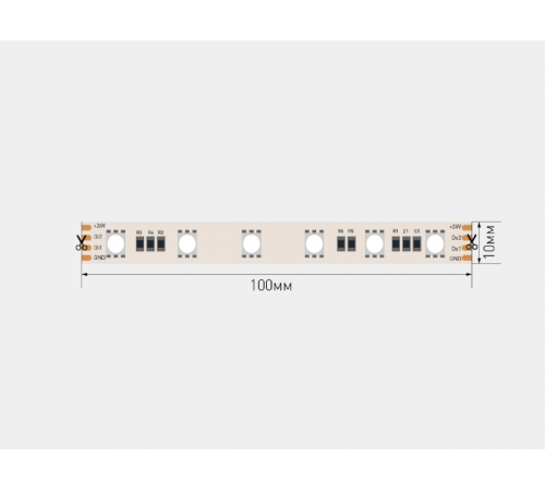 Светодиодная лента SWG PRO 5м IP20 SWG5PT60-24-14.4-WS2811RGB 00-00032669 Светодиодная лента SWG PRO 5м IP20 SWG5PT60-24-14.4-WS2811RGB 00-00032669