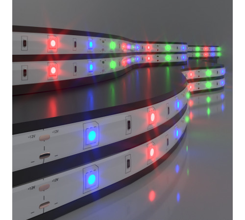 Светодиодная лента Elektrostandard 12V 7,2W 30Led 5050 IP65 RGB, 5м 4690389038457 Светодиодная лента Elektrostandard 12V 7,2W 30Led 5050 IP65 RGB, 5м 4690389038457